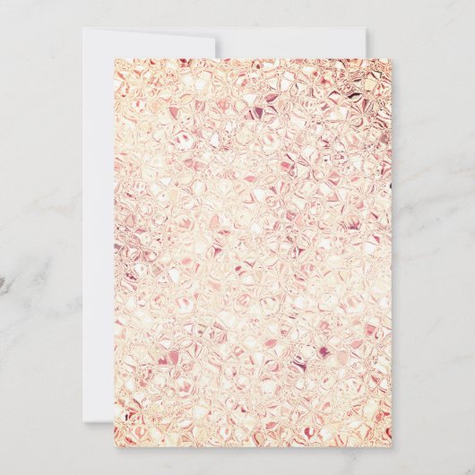 Perzik bloemenaqeqah- Aqiqah- Moslim Uitnodiging (Achterkant)