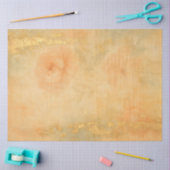 Perzik Bloemenschildering – Zachte Abstracte Achte Tissuepapier (Craft)
