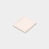 Perzik Bloemige Post-it Notities Post-it® Notes (Schuin)
