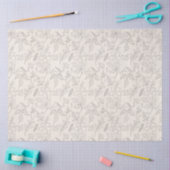 Perzik Bloemserie Ontwerp 6 Tissuepapier (Craft)
