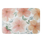 Perzik bloesems Sierkussen Badmat (Voorkant)