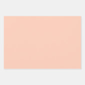 Perzik Bloesems Wrapping Papier Set E (3 vellen) Inpakpapier Vel (Voorkant 3)