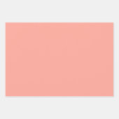 Perzik Bloesems Wrapping Papier Set E (3 vellen) Inpakpapier Vel (Voorkant 2)