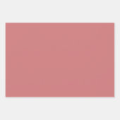 Perzik Bloesems Wrapping Papier Set E (3 vellen) Inpakpapier Vel (Voorkant)