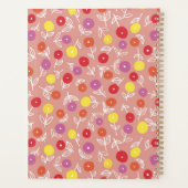 Perzik Botanische Perzik Bloemen 2024 Planner (Achterkant)