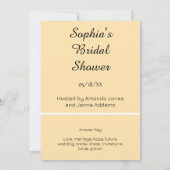 perzik bruids woord scamble spel kaart (Achterkant)