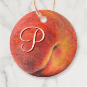 Perzik cadeau Labels (Voorkant)
