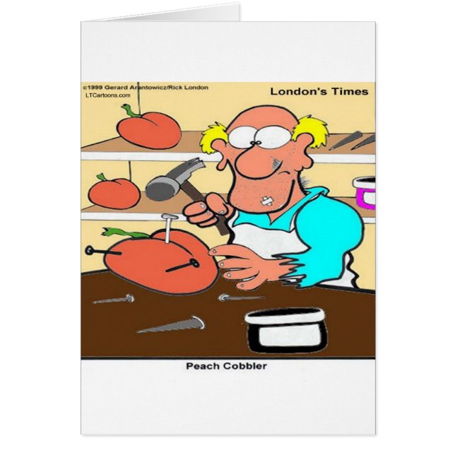 Perzik Cobbler Grappige LTCartoons (Voorkant)