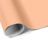 perzik cobbler trending kleur cadeaupapier (Rol Hoek)
