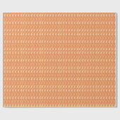 Perzik Driehoek Geometrisch Cadeaupapier (Vlak)