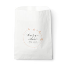 Perzik Eenvoudige Hart Krans Bruiloft