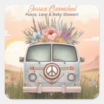  Perzik en Blauwe Vrede, Liefde en Baby shower