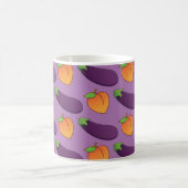 perzik en eierplant koffiemok (Center)