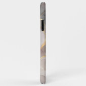 Perzik en goud marmer Agaat Case-Mate iPhone Case (Achterkant/rechts)