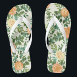 Perzik en Ivory Peony en Roos Floral Wedding Teenslippers<br><div class="desc">Mooie uitnodiging voor peach en ivoren pony's en rozen voor de bloemetjesbruiloft met overvloedig groen. Ideaal voor een bloemetjesthema of een traditionele witte bruiloft in de lente of de zomer. Pas de kleur en tekst aan om deze bruiloft uw eigen trouwe te laten uitnodigen!</div>