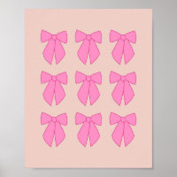 Perzik en roze bogen Coquette