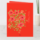 Perzik en Roze Kaart (Achterkant)