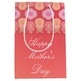 perzik en roze medium cadeauzakje