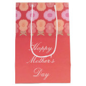 perzik en roze medium cadeauzakje (Achterkant)