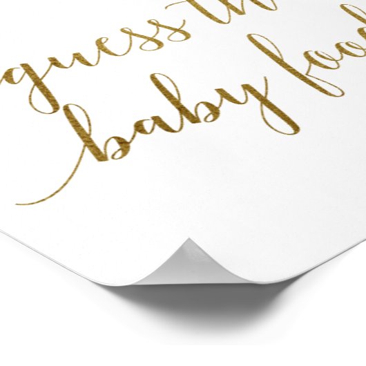 Perzik en roze pony-bloem raden het Baby-bord Poster (Hoek)