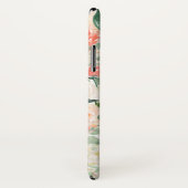 Perzik en Roze Vrouwelijke Waterverf Bloemen Case-Mate iPhone Case (Achterkant / rechts)