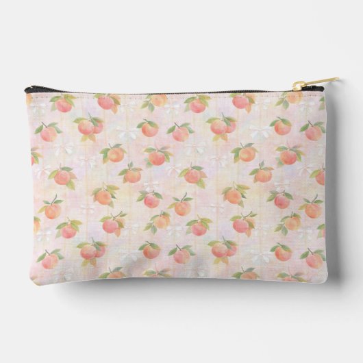 Perzik- en strikpatroon in pasteltinten etui (Achterkant)