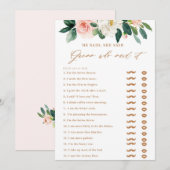 Perzik en witte bloem zei hij, ze zei spel kaart (Voorkant / Achterkant)