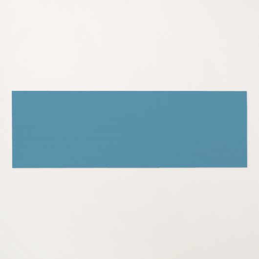 Perzik en witte bloemenyoga mat (Achterkant (horizontaal))