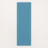 Perzik en witte bloemenyoga mat (Achterkant)