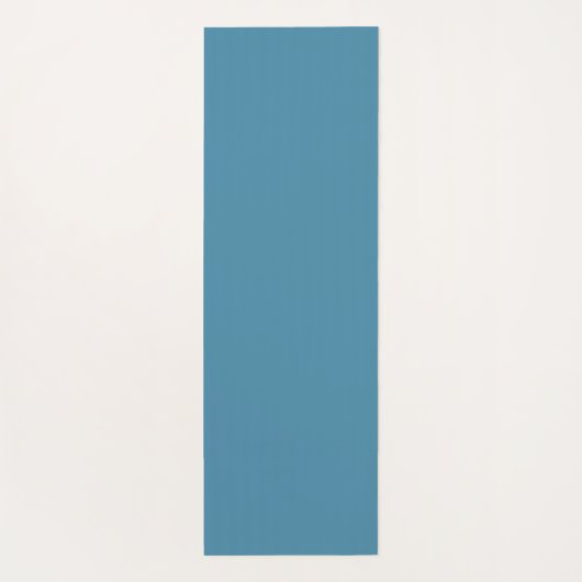 Perzik en witte bloemenyoga mat (Achterkant)