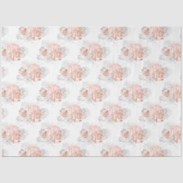 Perzik en Zilver Serie Design 10 Tissuepapier