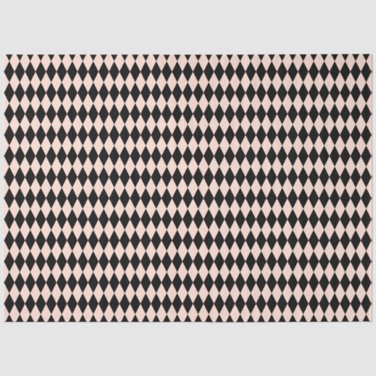 Perzik en Zilver Serie Design 19 Tissuepapier (Voorkant)