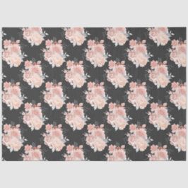 Perzik en Zilver Serie Design 9 Tissuepapier