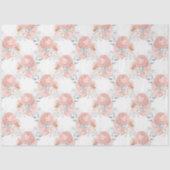 Perzik en Zilveren Reeksontwerp 2 Tissuepapier (Voorkant)