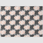 Perzik en Zilveren Reeksontwerp 4 Tissuepapier (Voorkant)