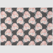 Perzik en Zilveren Reeksontwerp 5 Tissuepapier (Voorkant)