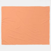 Perzik Fruit Fleece Deken (Voorkant (Horizontaal))