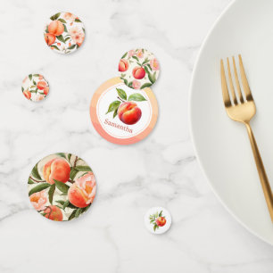Perzik Fuzz Baby Shower Confetti
