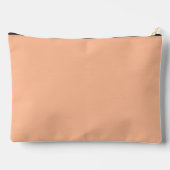 Perzik Fuzz Effen Kleur Etui (Achterkant)