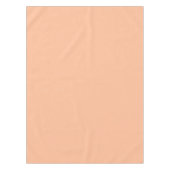 Perzik Fuzz Effen Kleur Tafelkleed (Voorkant)