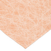 Perzik Fuzz Faux Leder Tafelkleed (Gekanteld)