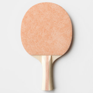 Perzik Fuzz Faux Leder Tafeltennisbatje