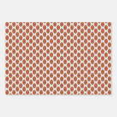 Perzik Fuzz geometrisch patroon set I Inpakpapier Vel (Voorkant 2)