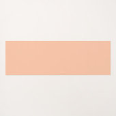 Perzik Fuzz geruit Gingham patroon Yogamat (Achterkant (horizontaal))