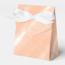 Perzik Fuzz Kleur Waterverf Abstract Patroon Bedankdoosjes