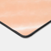 Perzik Fuzz Kleur Waterverf Abstract Patroon Bureaumat (Hoek)