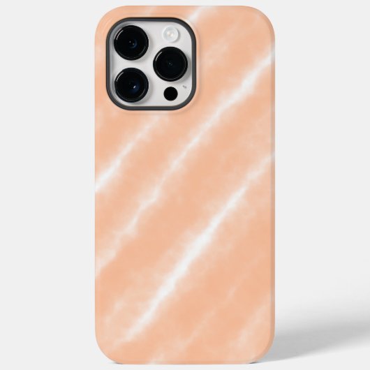 Perzik Fuzz Kleur Waterverf Abstract Patroon Case-Mate iPhone Case (Achterkant)