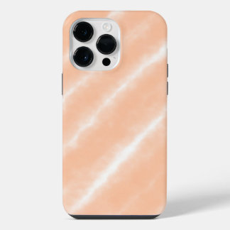 Perzik Fuzz Kleur Waterverf Abstract Patroon iPhone 14 Pro Max Hoesje