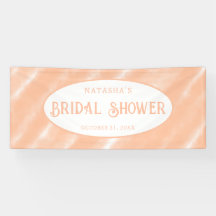 Perzik Fuzz Kleur Waterverf Abstract Patroon