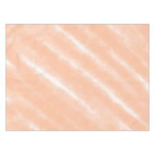 Perzik Fuzz Kleur Waterverf Abstract Patroon Tafelkleed (Voorkant (Horizontaal))